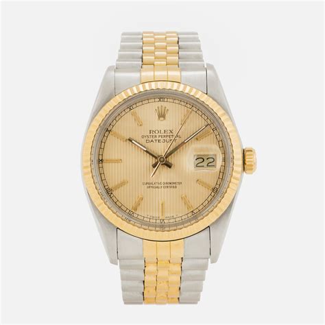 gold plated rolex oyster perpetual quartz t swiss made t|rolex t swiss t.